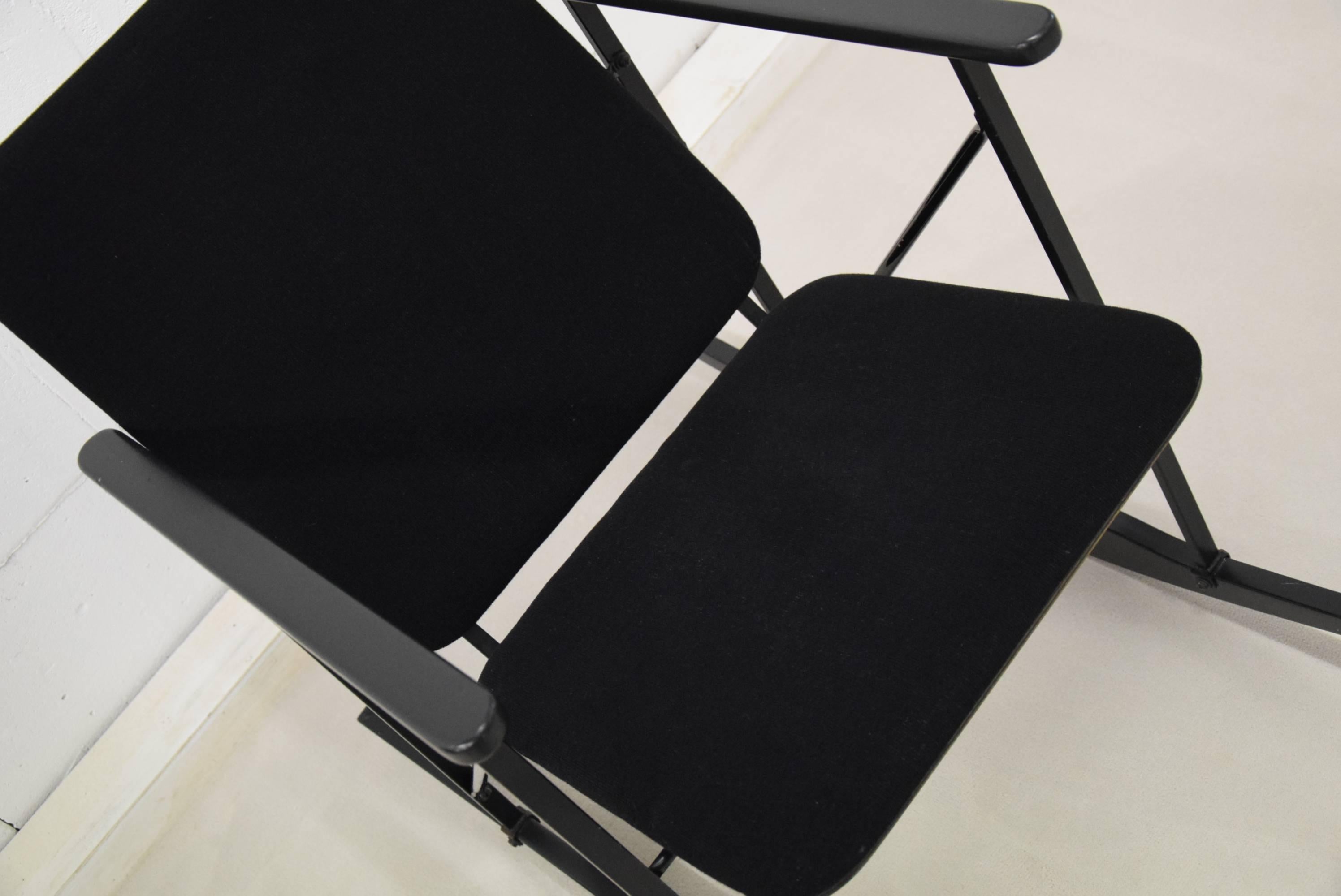 Late 20th Century Experiment Rocking Chair by Yrjö Kukkapuro for Avarte Mid Century Modern For Sale