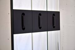 1970s Entrance Wall Mirror and Coathanger