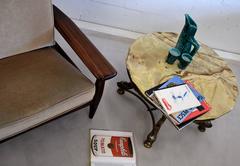 Beautiful Hollywood Regency Koi Fish Center Table