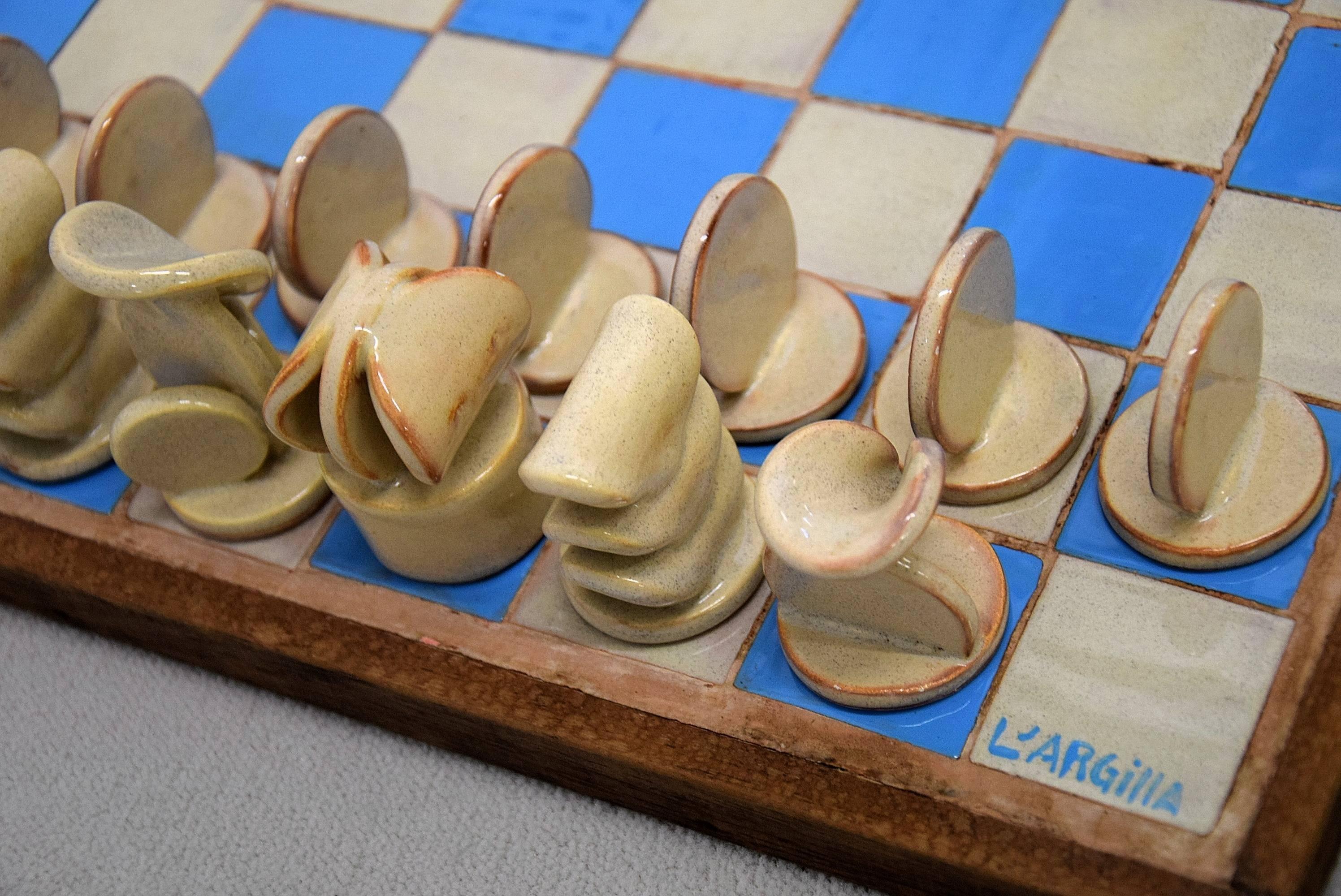 ceramic studio 1300 chess set