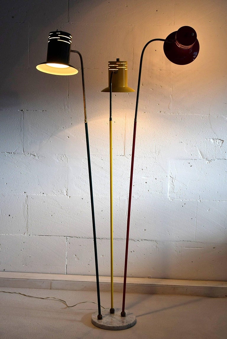 Lumen Midcentury Floor Lamp For Sale at 1stdibs