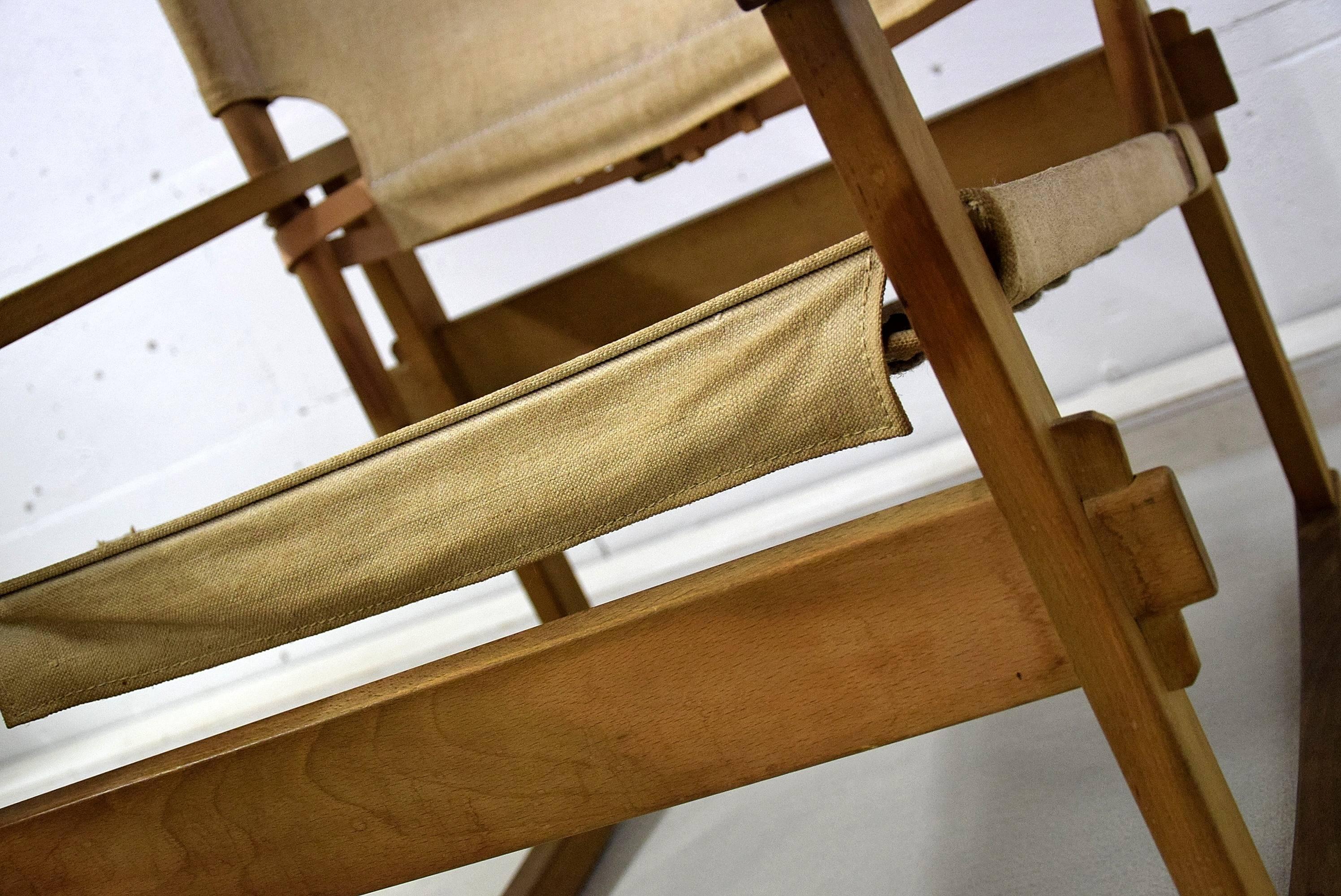 Danish Rare Mid Century modern Poul Hundevad Rocking Chair For Sale
