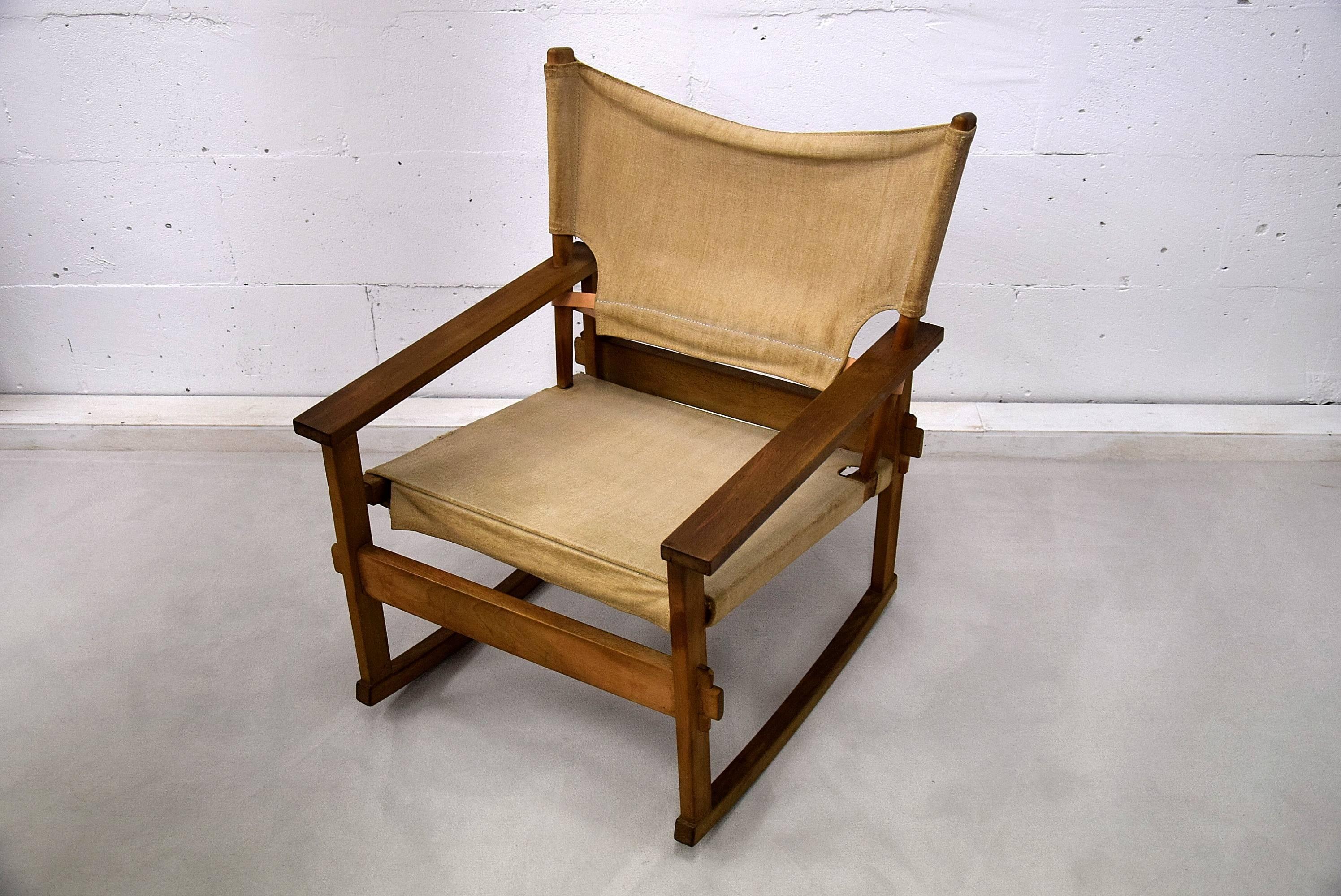 Mid-Century Modern Rare Mid Century modern Poul Hundevad Rocking Chair For Sale
