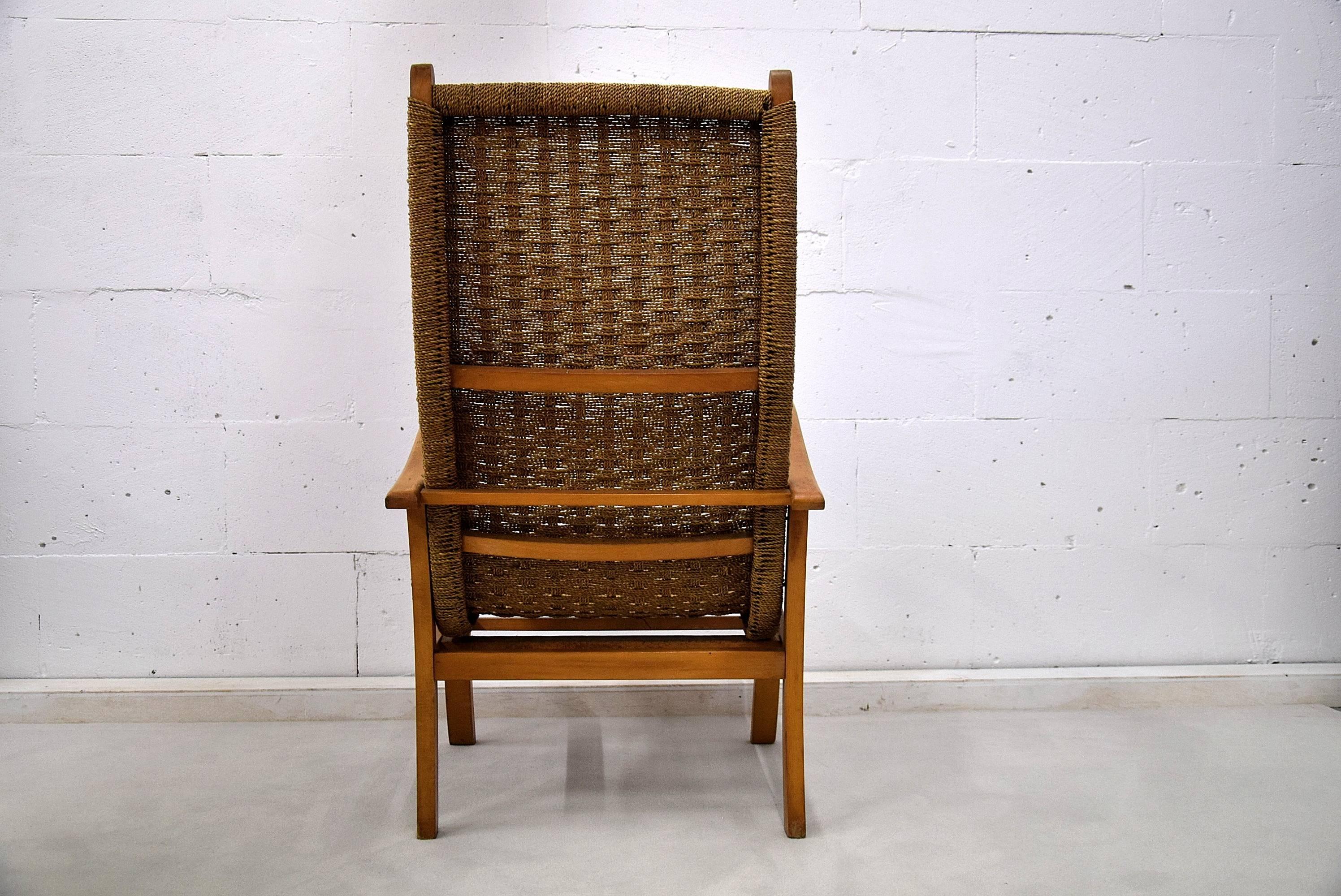 Erich Dieckmann Bauhaus Lounge Chair In Excellent Condition In Weesp, NL