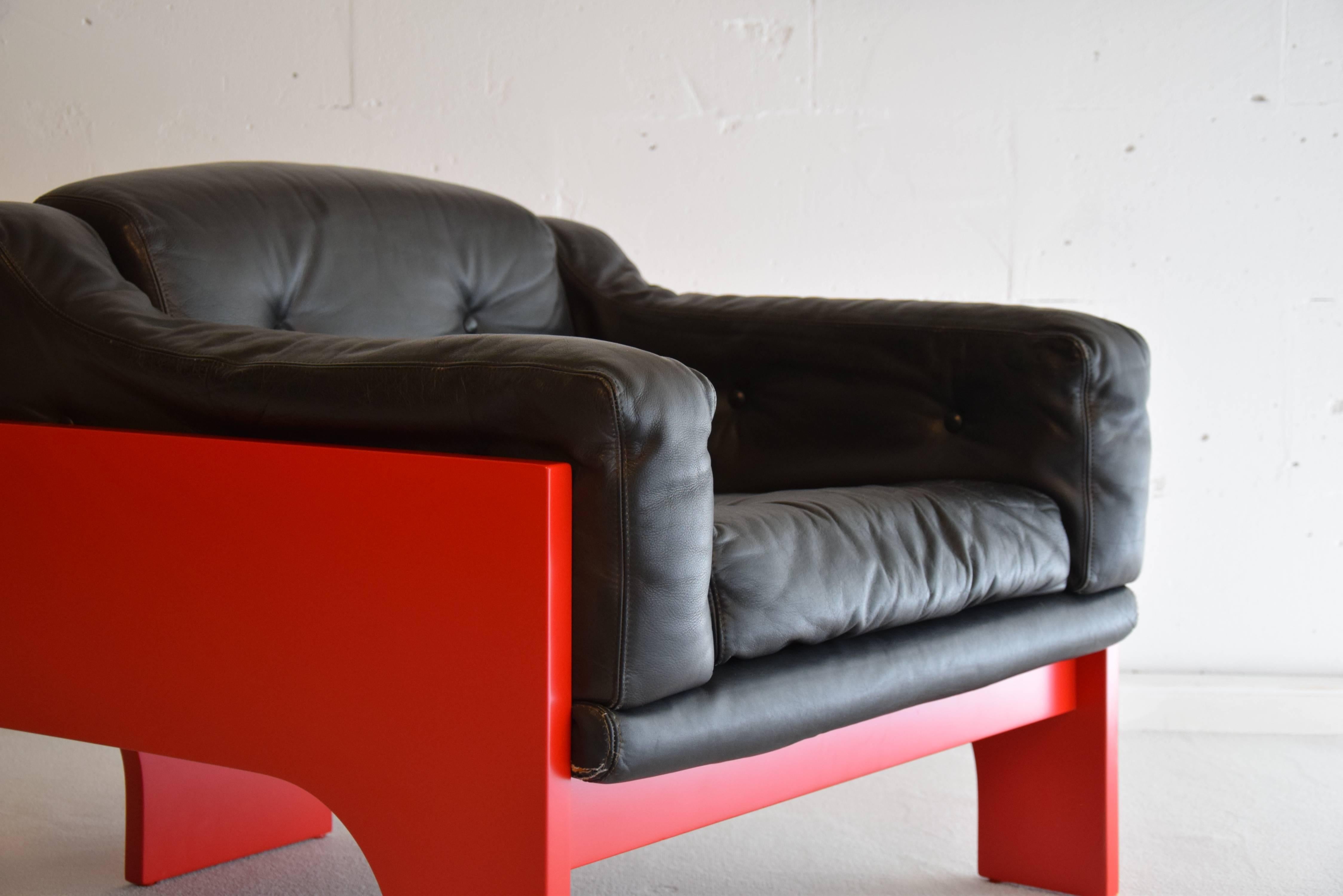 Mid-Century Modern Mid Century Modern Italian Lounge Chairs by Claudio Salocchi for Sormani