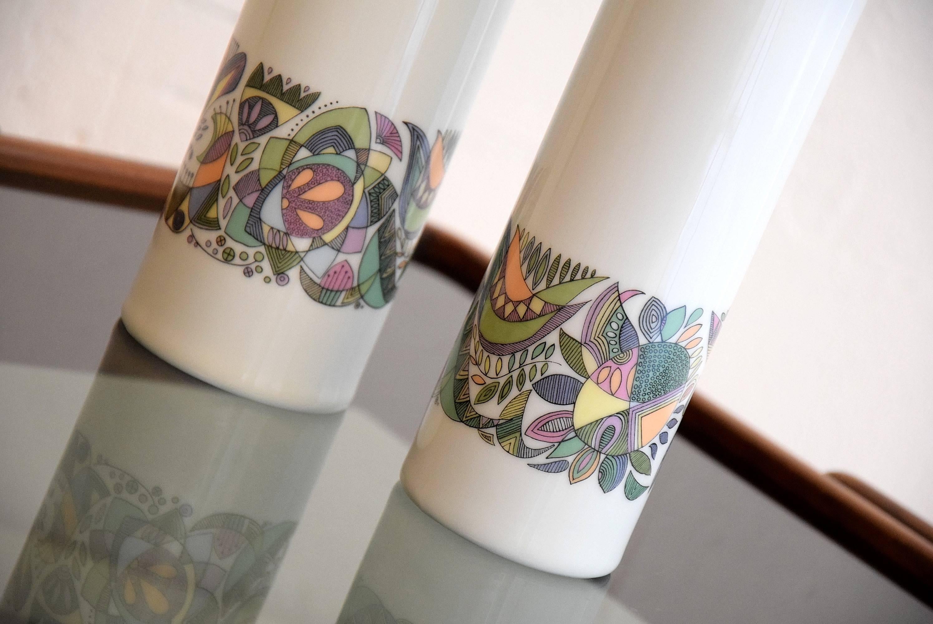 Cuno Fischer  Vases for Rosenthal In Excellent Condition For Sale In Weesp, NL