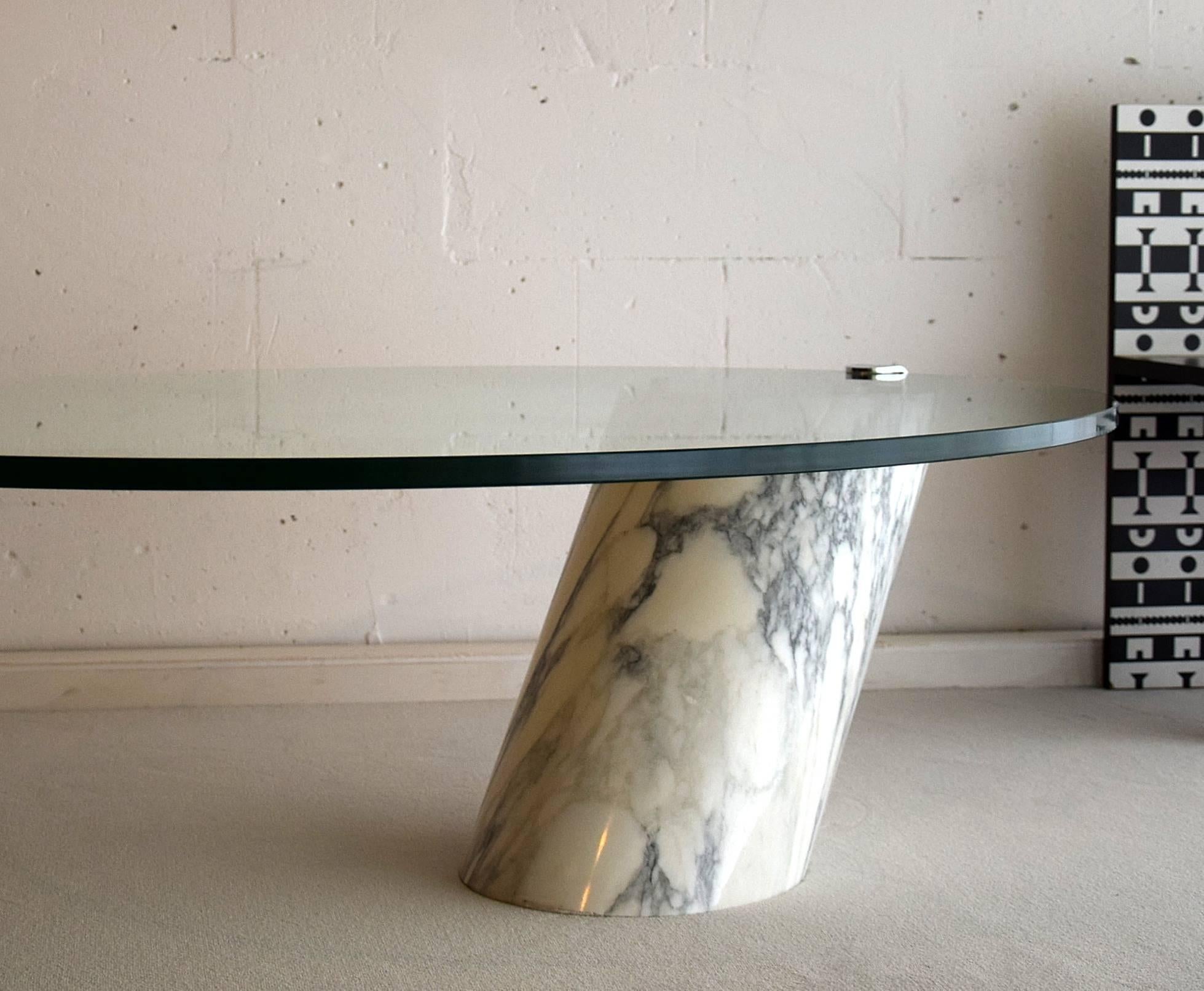 K1000 Carrera Marble Coffee Table In Excellent Condition In Weesp, NL