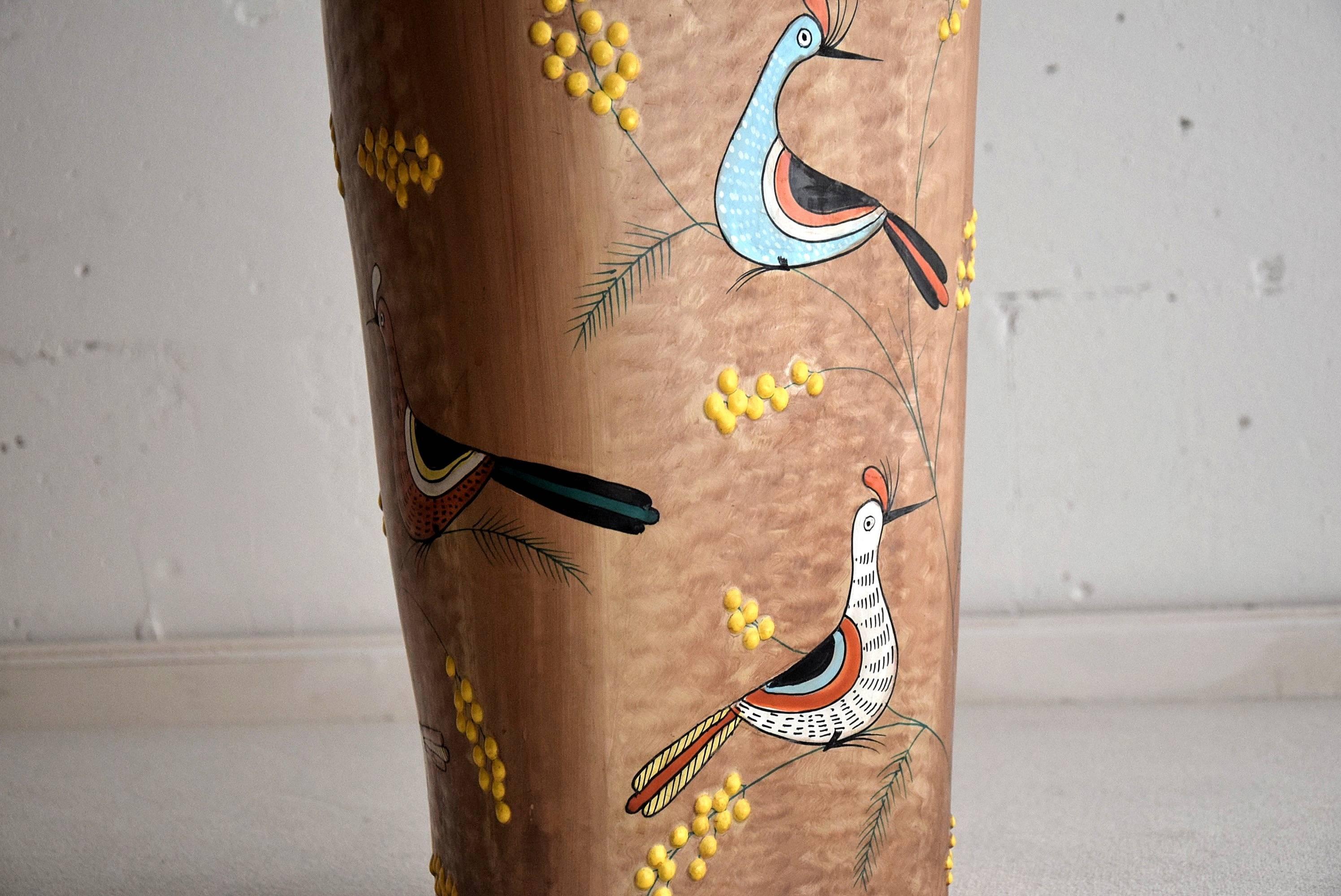 Early 1960s Ceramic Umbrella Stand 3