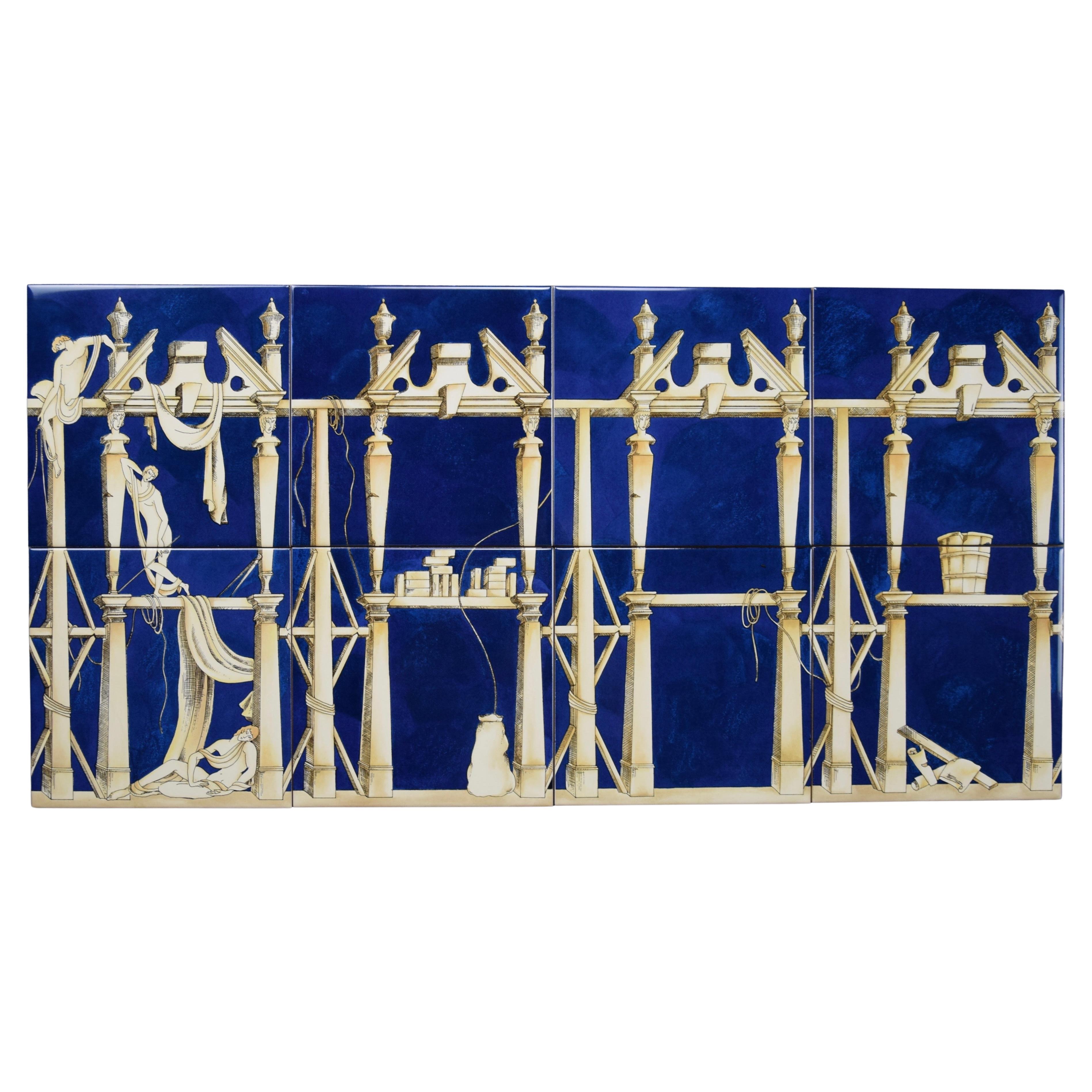 La Casa Degli Efebi Ceramic Tiles by Giò Ponti