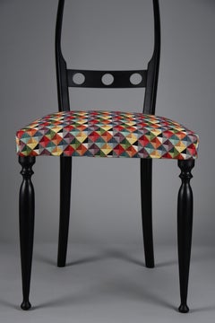 Italian Mid-Century Modern Side Chair by Pozzi and Verga