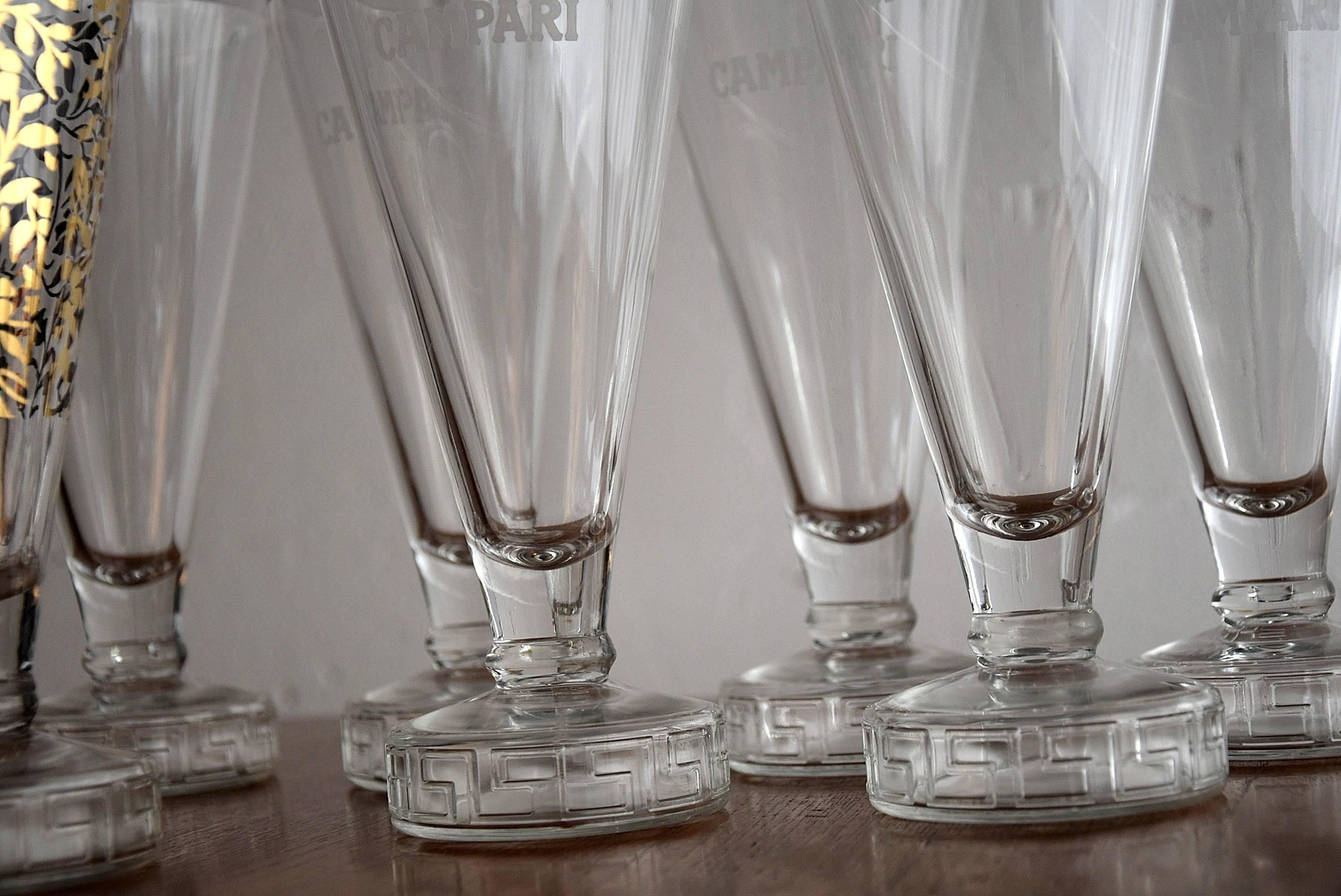 Limited Edition 1986 Cocktail Shaker with Six Glasses by Matteo Thun 2