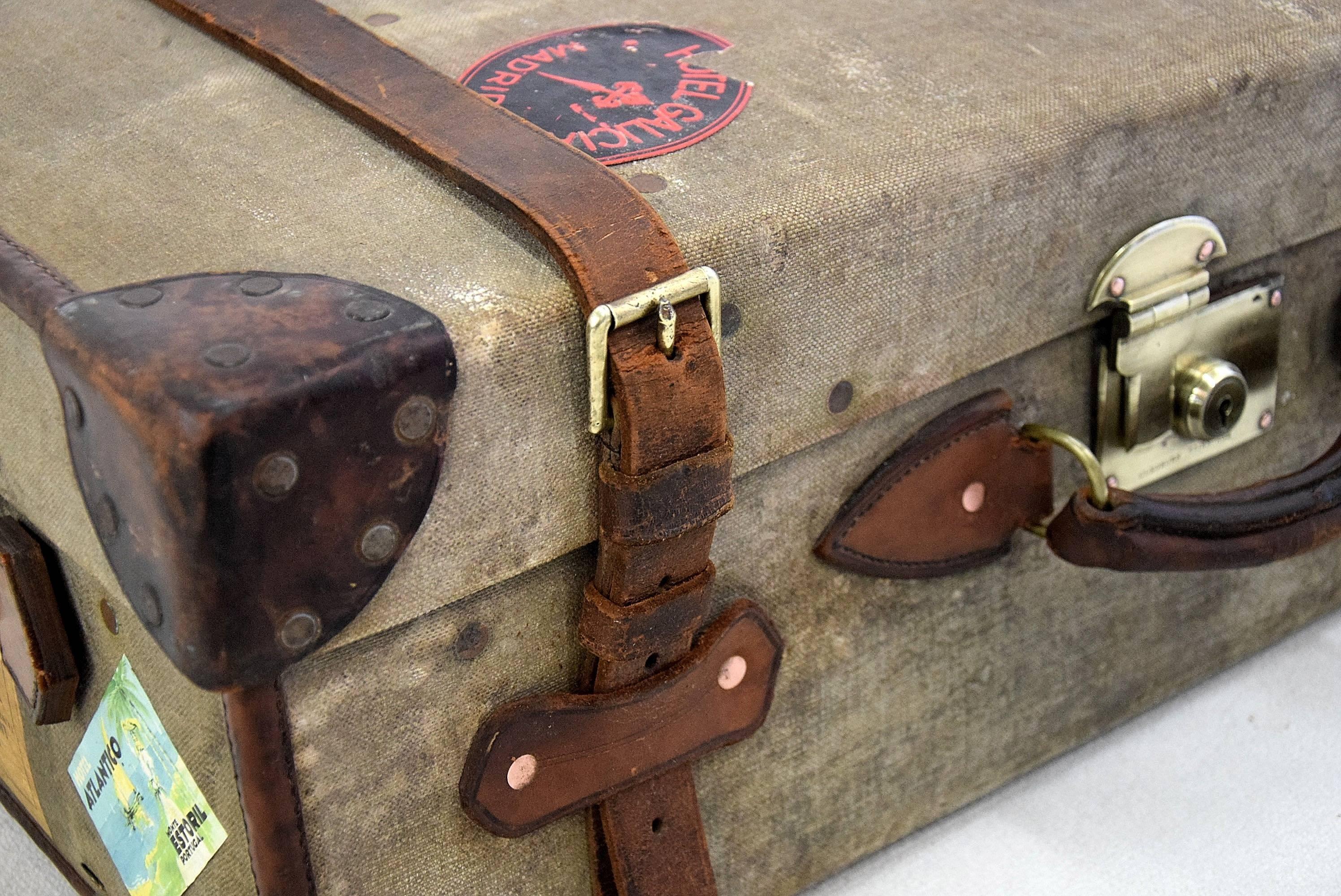 Copper 1930's Suitcase Hand Made by Cleghorn, Edinburgh, Scotland
