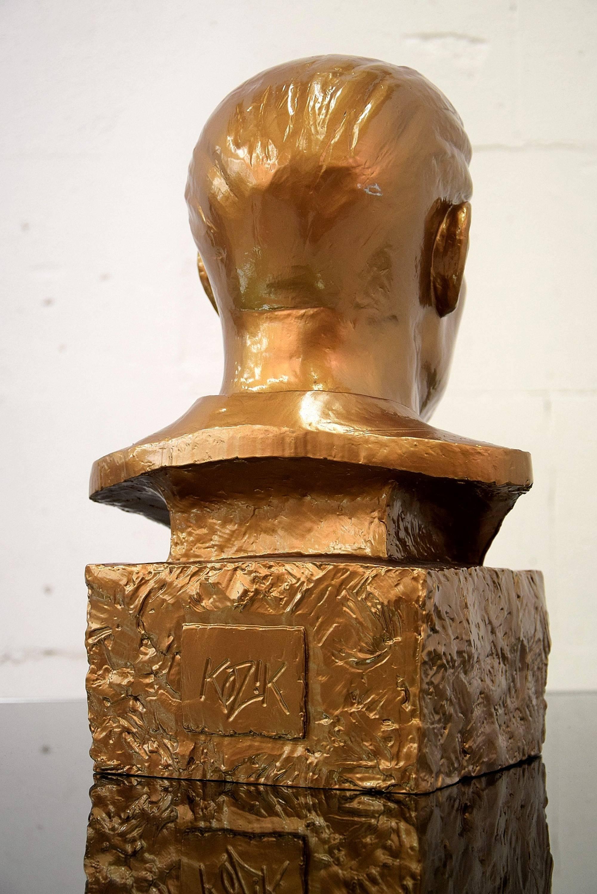 Sculpture de Joe Stalin par Frank Kozik Excellent état - En vente à Weesp, NL
