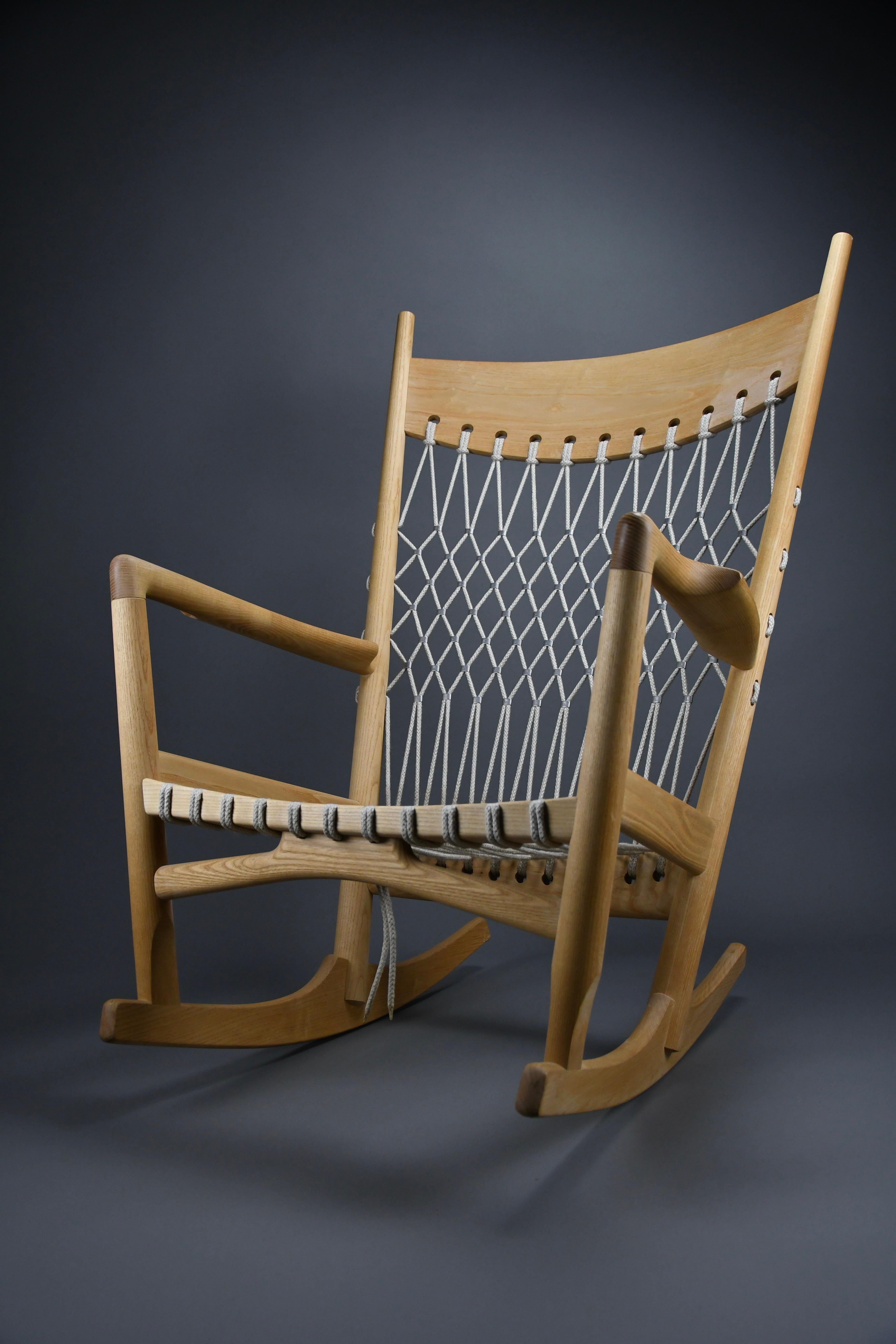 Hans J. Wegner PP124 Schaukelstuhl - 1984 - PP Møbler, Dänemark im Angebot 3