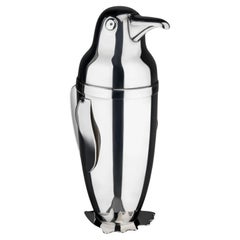 Napier Art Deco silver plated Penguin cocktail shaker
