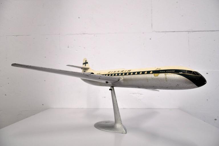 Caravelle Late 1950s Finnair Airplane Model For Sale 3