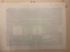 « La villa impériale de Katsura » — Masao Ido, estampe japonaise originale sur bois, signée.
