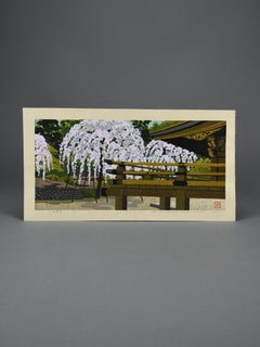 Artist Proof Moku Hanga Japanese woodblock print by Masao Ido