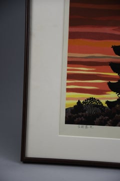 Limited edition Japanese Sōsaku Hanga woodblock print by Masao ido