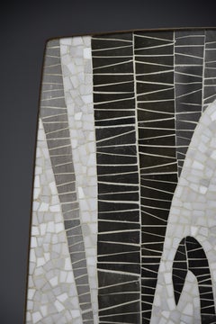 Mid-century glass mosaic coffee table by Berthold Müller Germany, 1950s