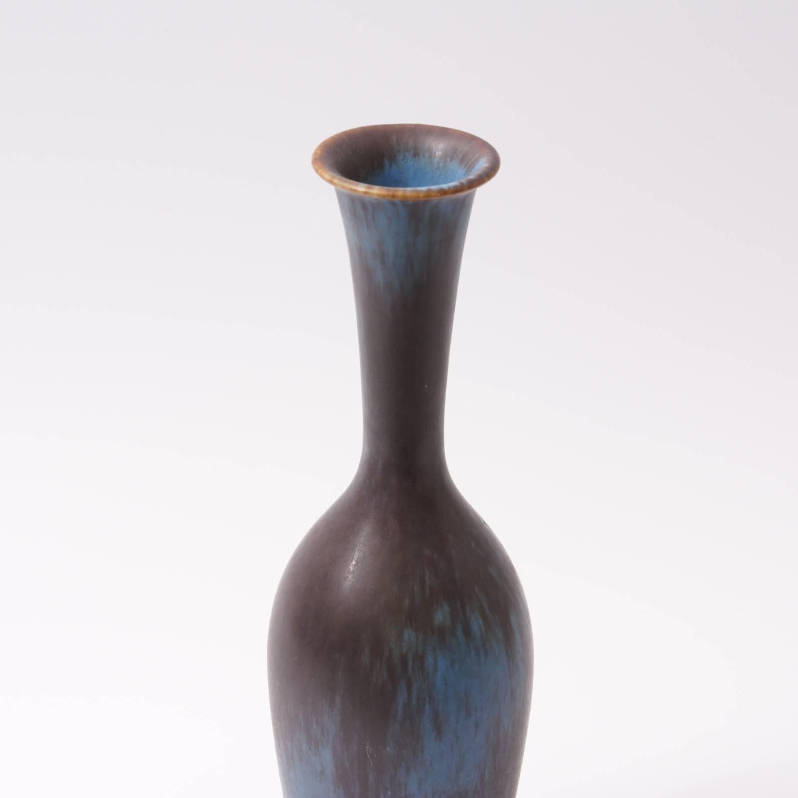 Mid-20th Century Swedish Modern Ceramic Vase by Gunnar Nylund for Rörstrand For Sale