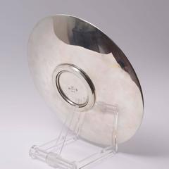 Evald Nielsen Silver Art Deco Bowl Designed by Aage Weimar