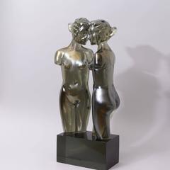 Loredano Rosin Murano Glass Sculpture, 1970s