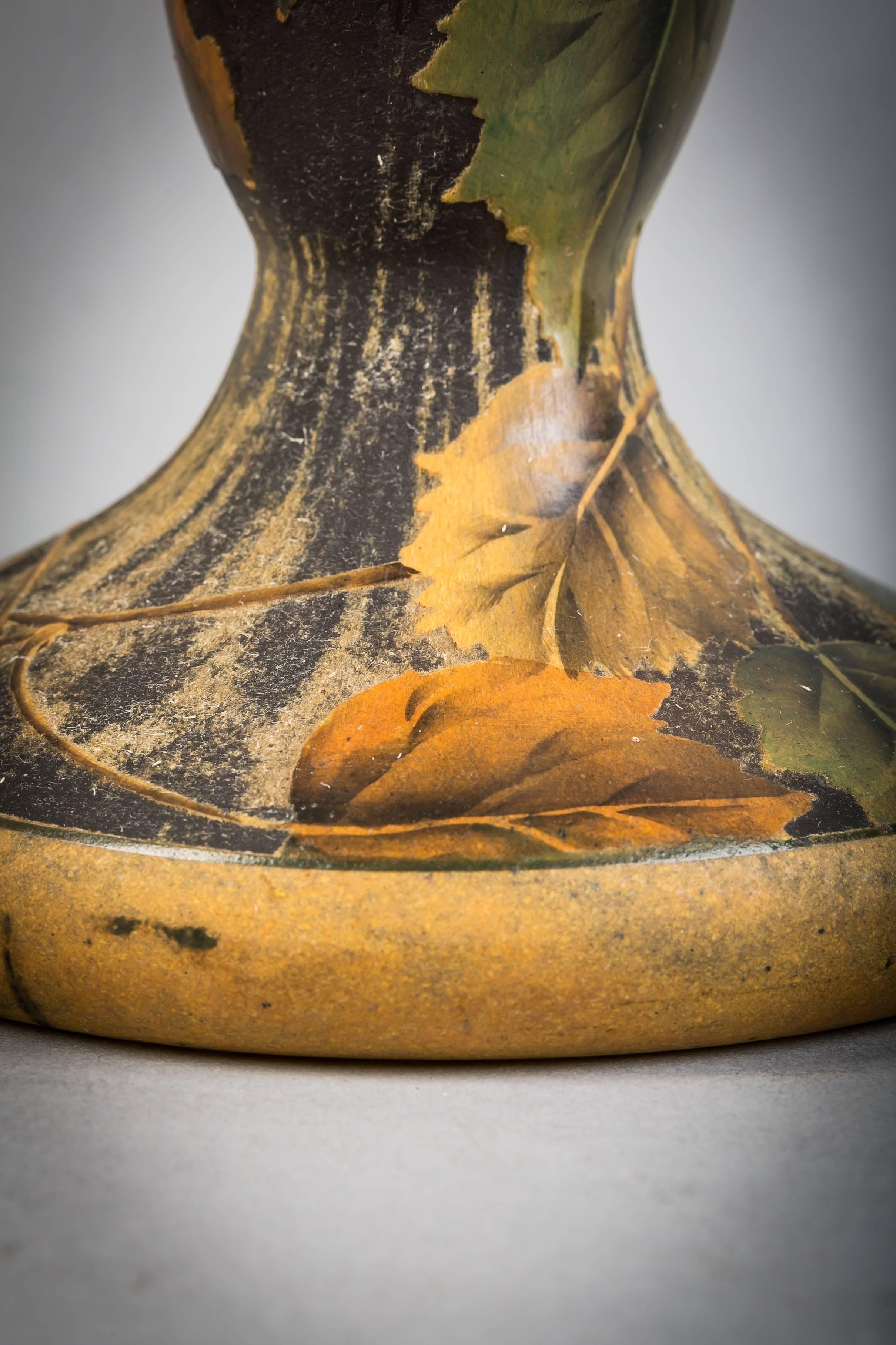 Fruit Vase von Daum Nancy, um 1900 im Zustand „Hervorragend“ im Angebot in New York, NY