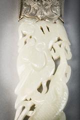 Jade und Sterlingsilber Großes Vergrößerungsglas