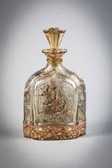 Glass Decanter, Galle, circa 1900