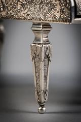 English Silver Piano, Form Jewelry Box