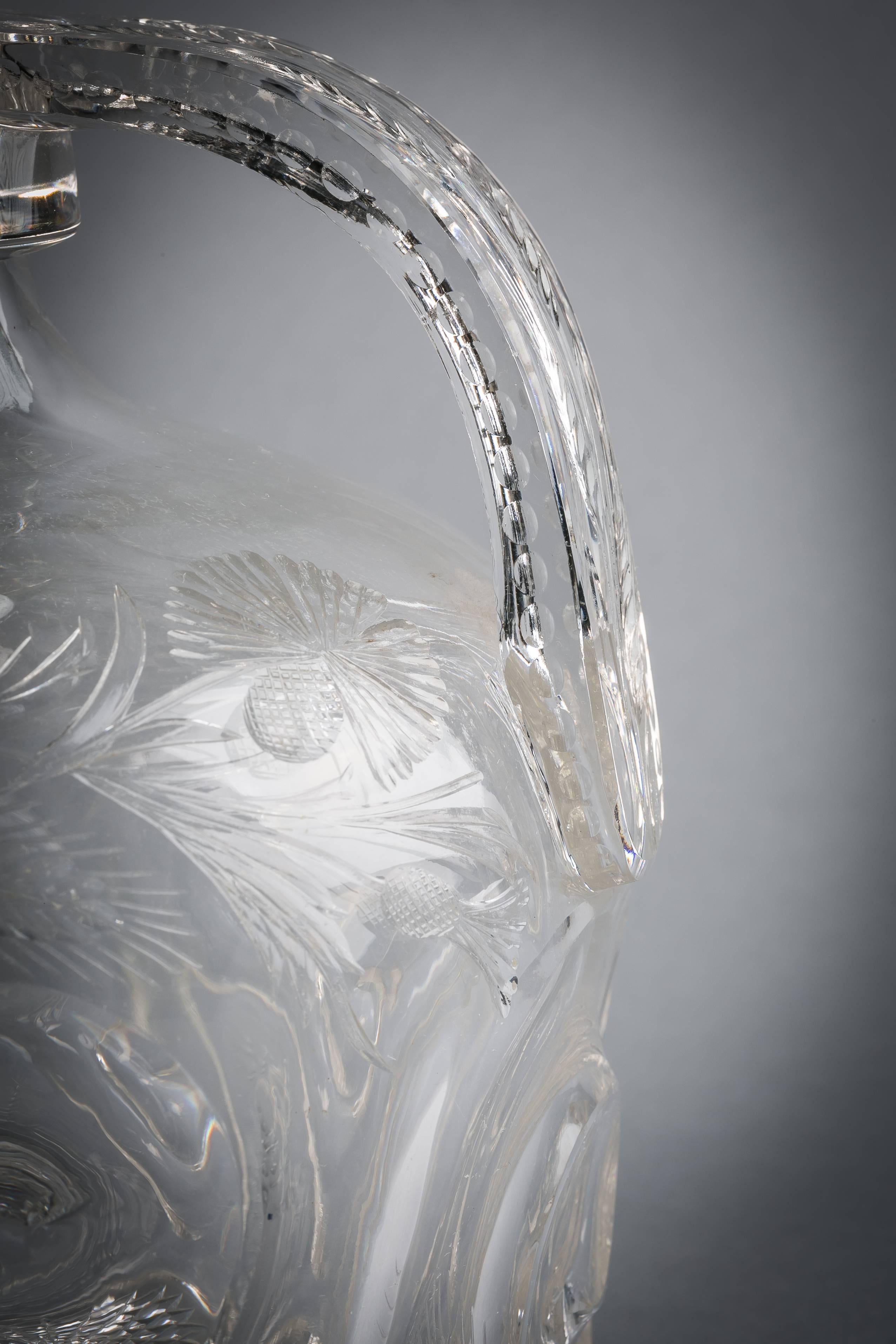 gorham crystal decanter