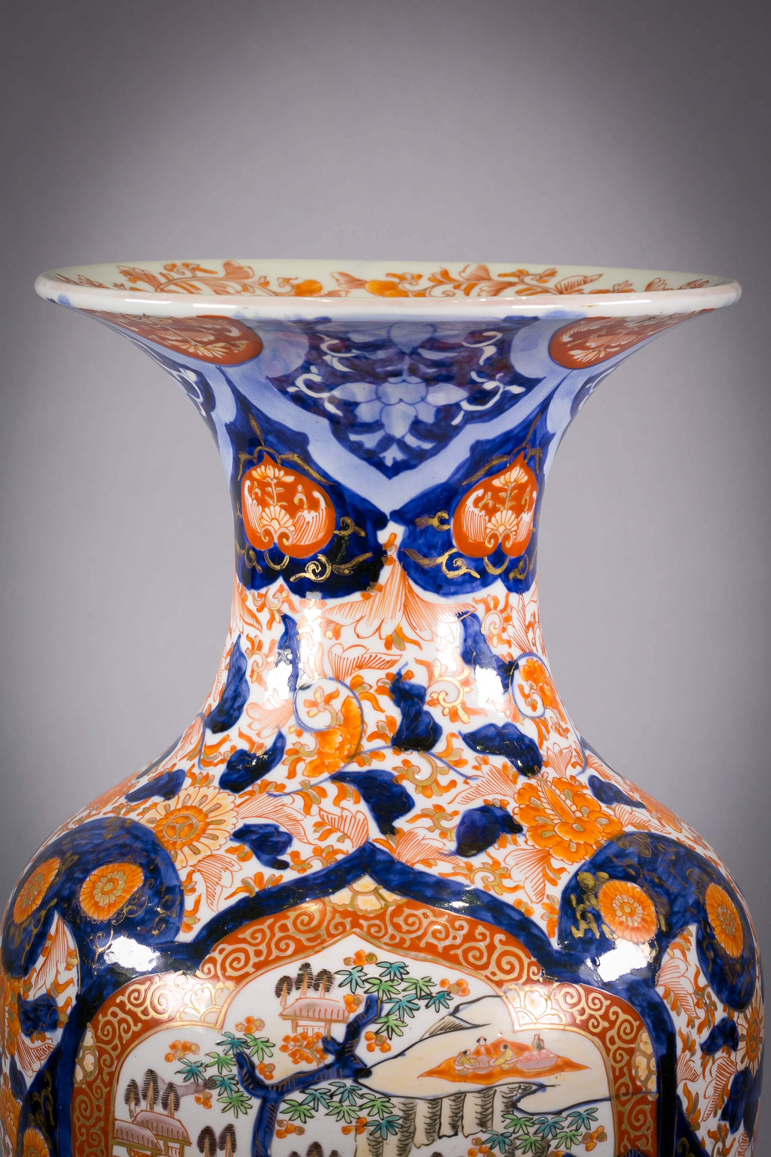large imari vase