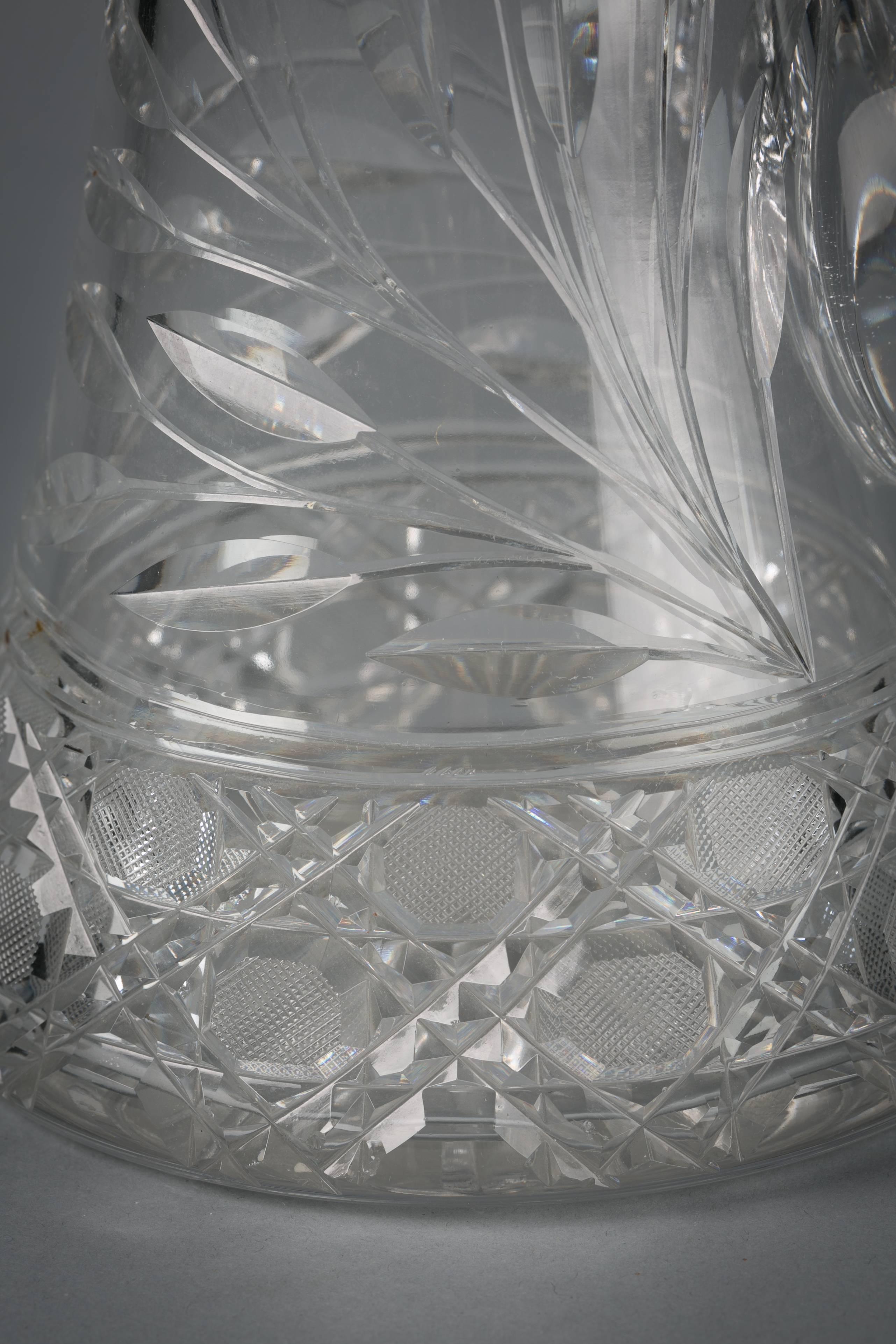cut glass pitcher