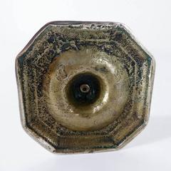 Late 17th Century, Dutch Single Brass Candlestick, circa 1700