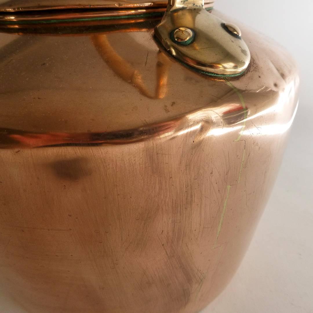 English Copper Kettle, circa 1780 2