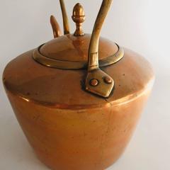 English Copper Kettle, circa 1875