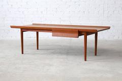 Finn Juhl Rare Niels Vodder Teak Vintage Danish Modern Coffee Table