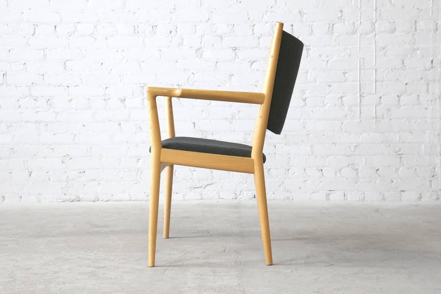 Woven Six Hans Wegner PP240 PP Møbler Vintage Danish Modern Ash Armchairs