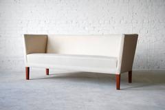 Grete Jalk JH180 Johannes Hansen Mahogany Sofa Danish Modern Vintage