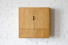 Tove & Edvard Kindt-Larsen "Young Lady Wanted" Elm Wall Cabinet Gustav Bertelsen