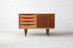 Erik Wørts #24 Kjellerup Møbelfabrik Oak & Wenge Sideboard Danish Modern