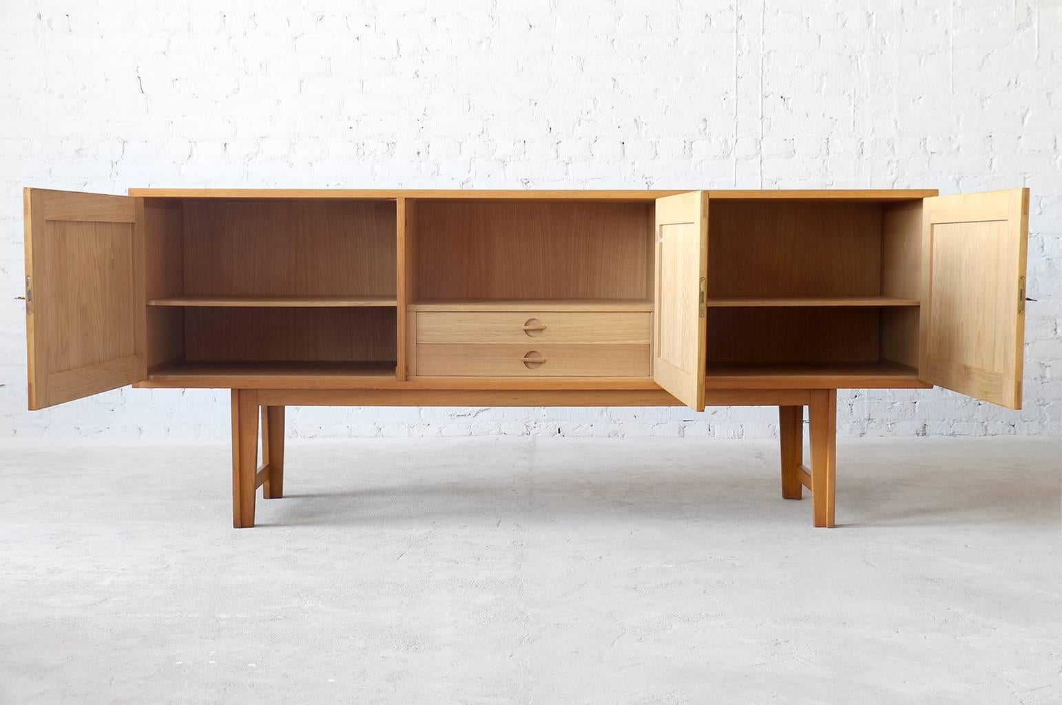 Scandinavian Modern Kurt Østervig Vamo Sonderborg Oak Sideboard Danish Modern Vintage