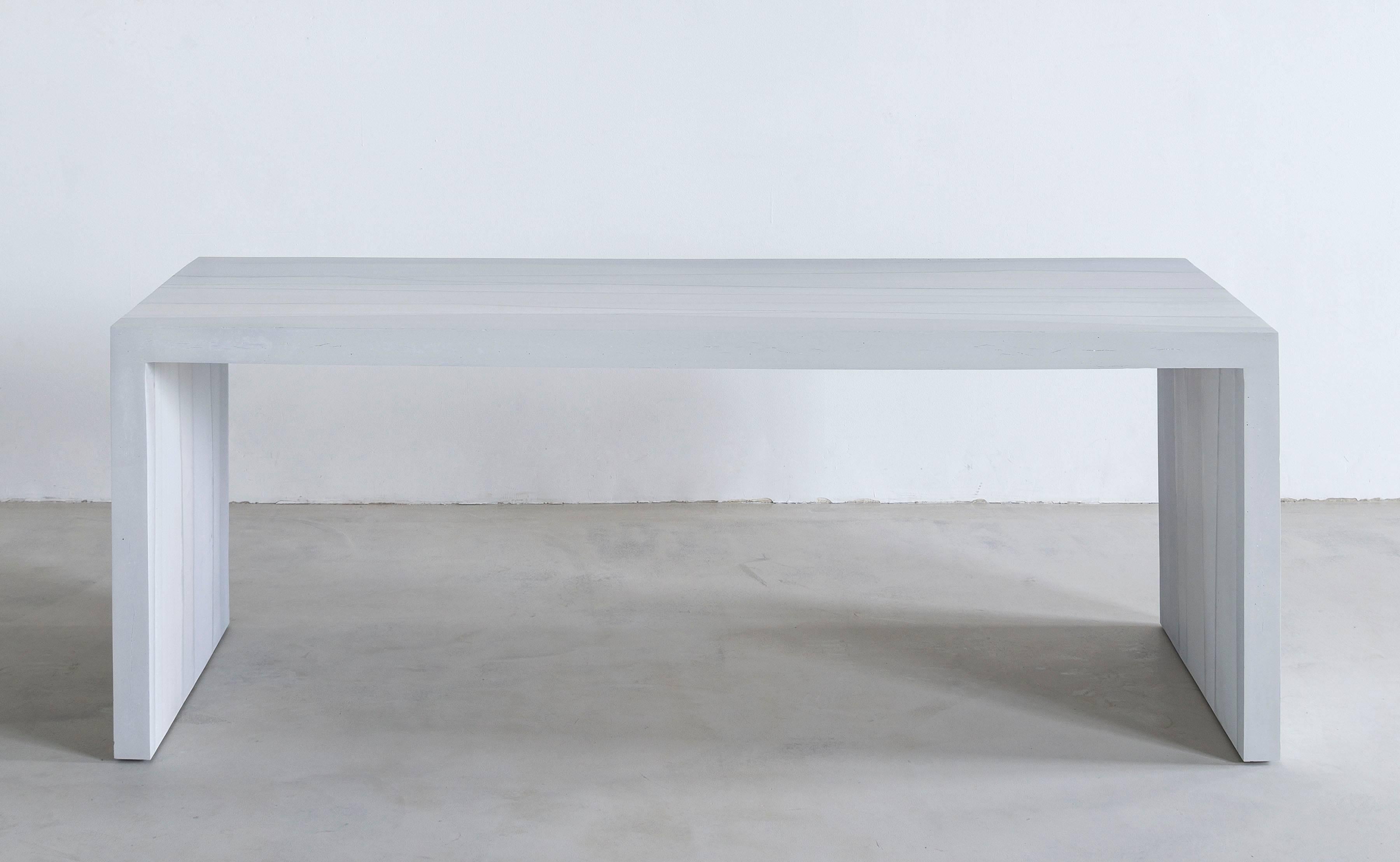 American Fade Series Cement Desk by Fernando Mastrangelo For Sale