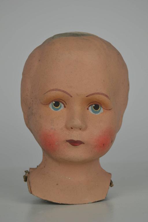 antique doll heads