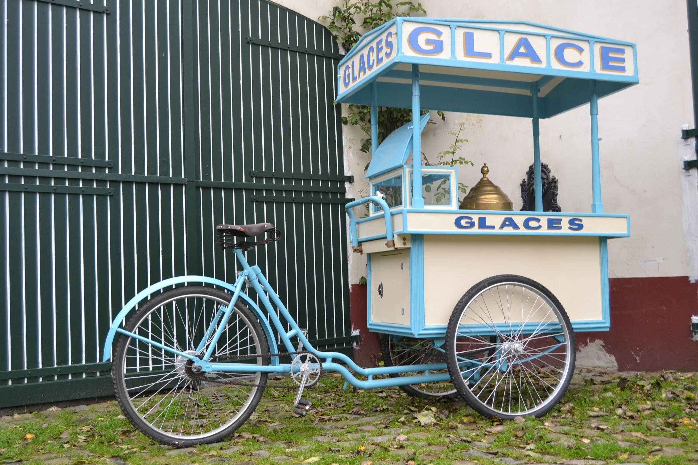 vintage ice cream bike