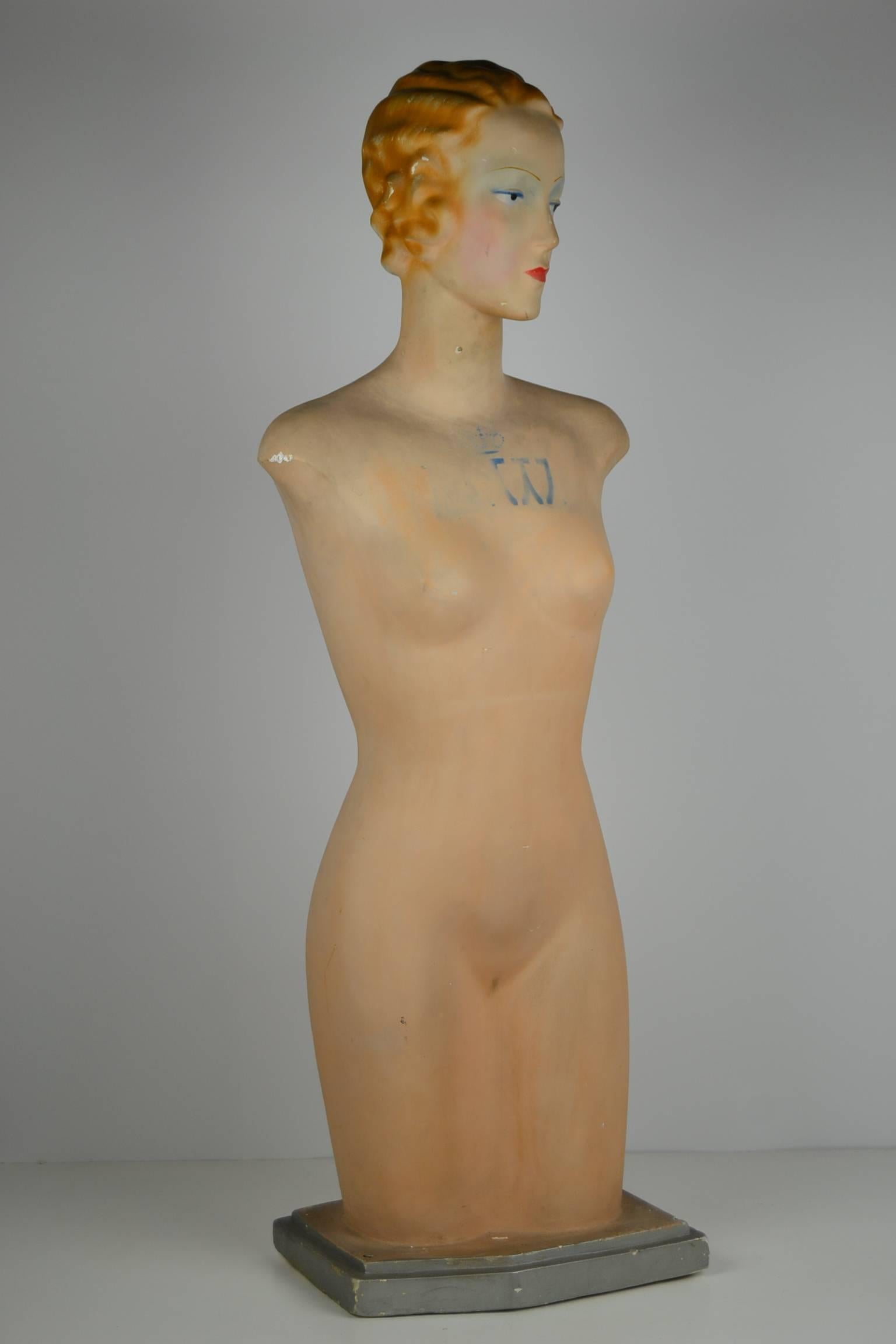 1930s Siegel Mannequin or Bust, Counter Display 2