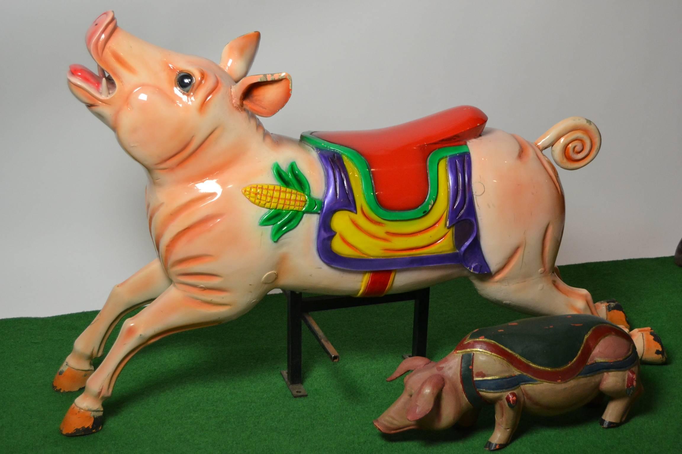 carousel pig