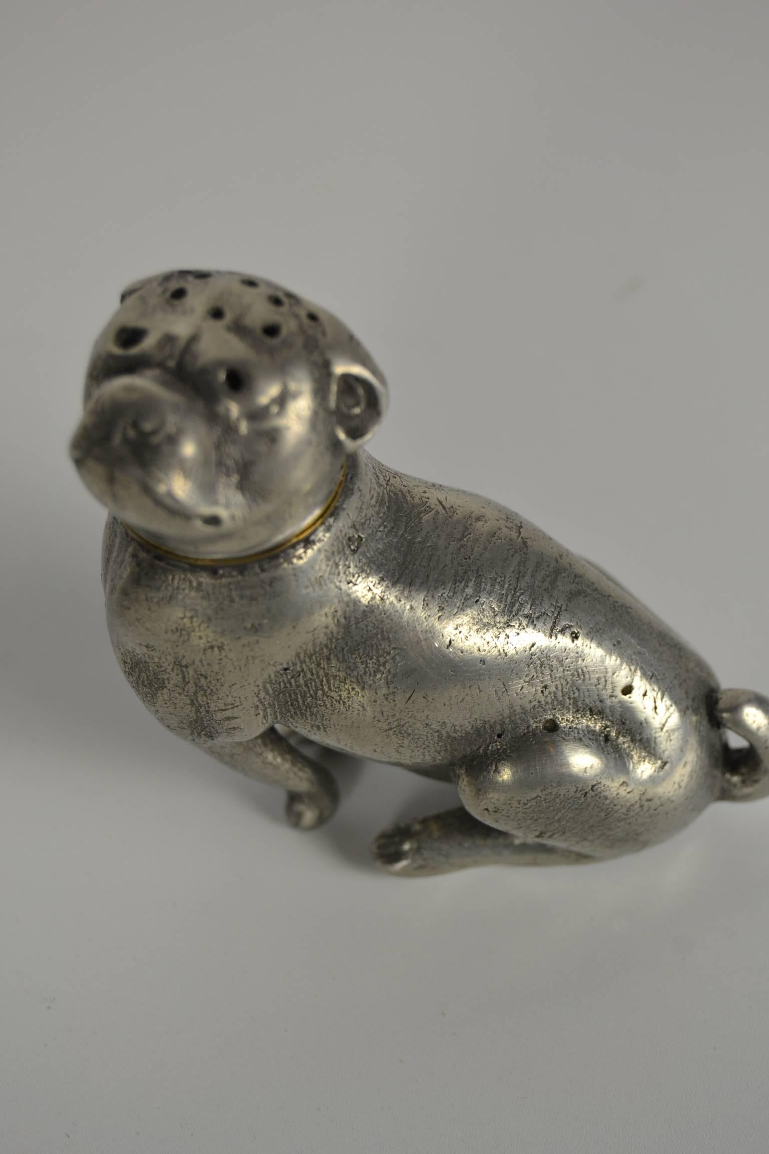 19th Century Pounce Pot Pug 1