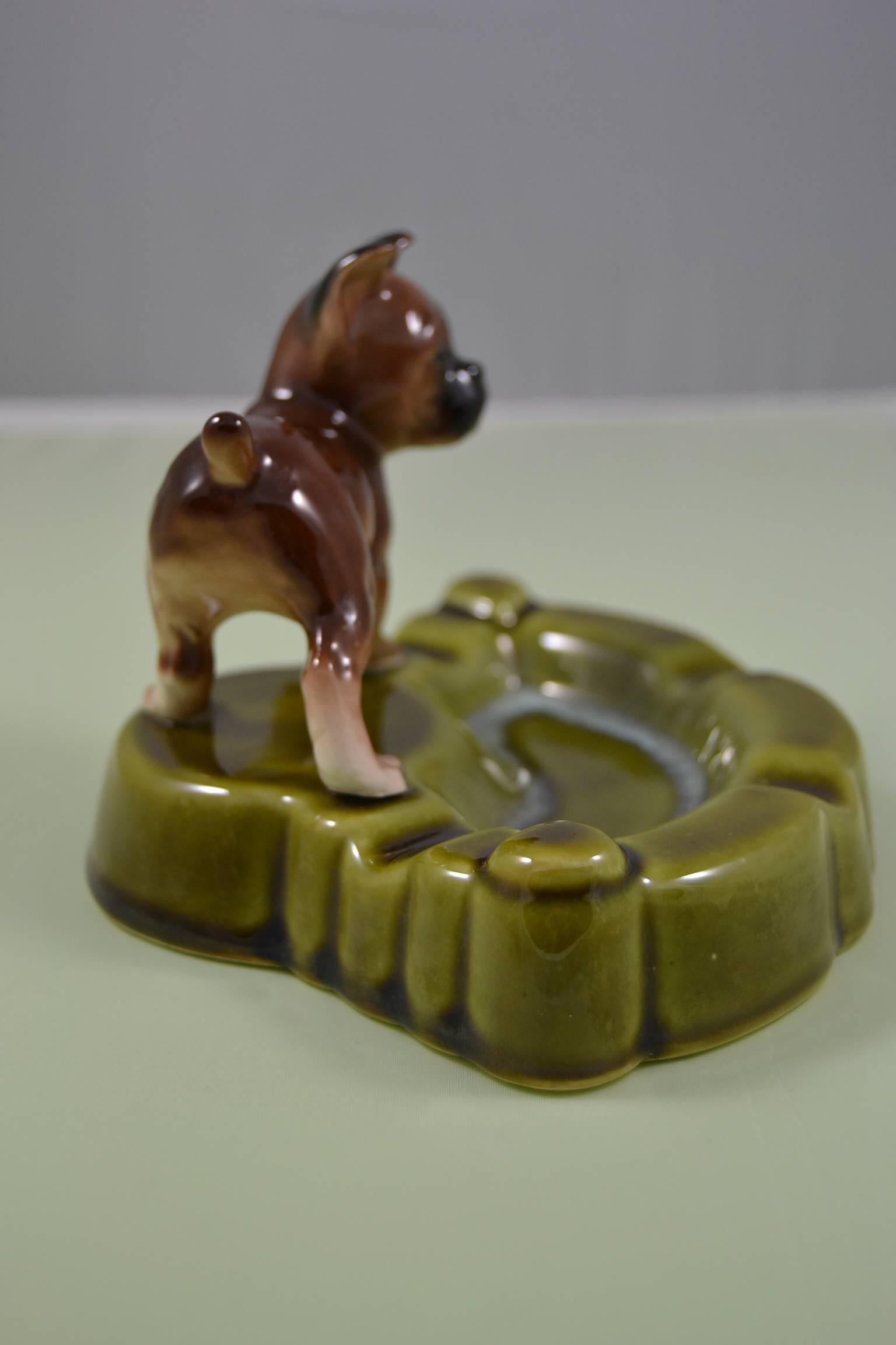 porcelain dogs made in japan